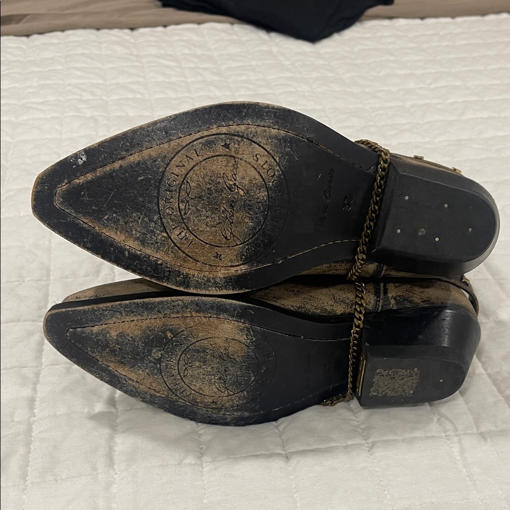 Golden Goose Wish Star Distressed  Boots - Picture 4 of 5